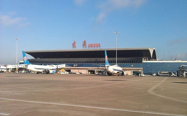 可克达拉空运当天达南宁机场